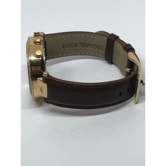 Michael Kors MK5354 Women Brown Leather Analog Cha main image 5